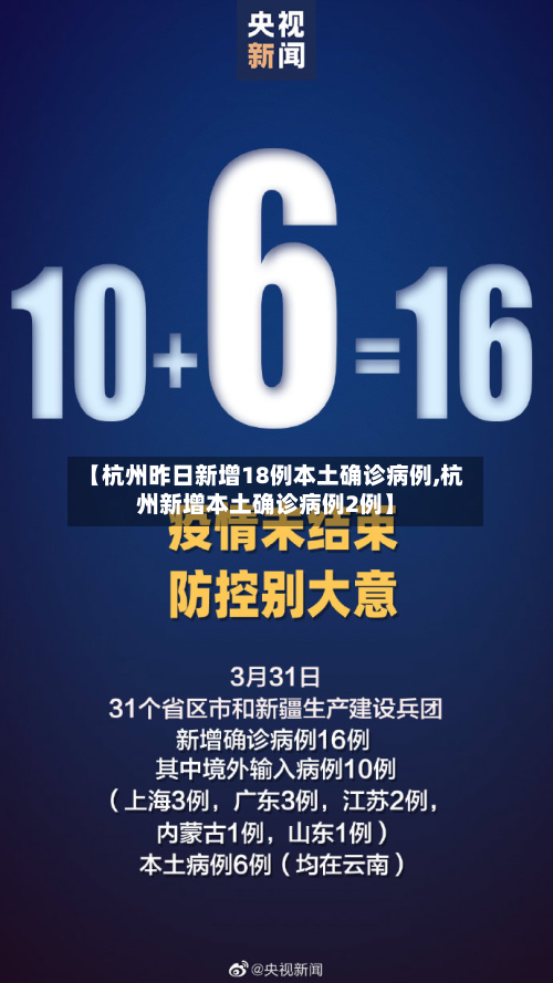 【杭州昨日新增18例本土确诊病例,杭州新增本土确诊病例2例】-第2张图片